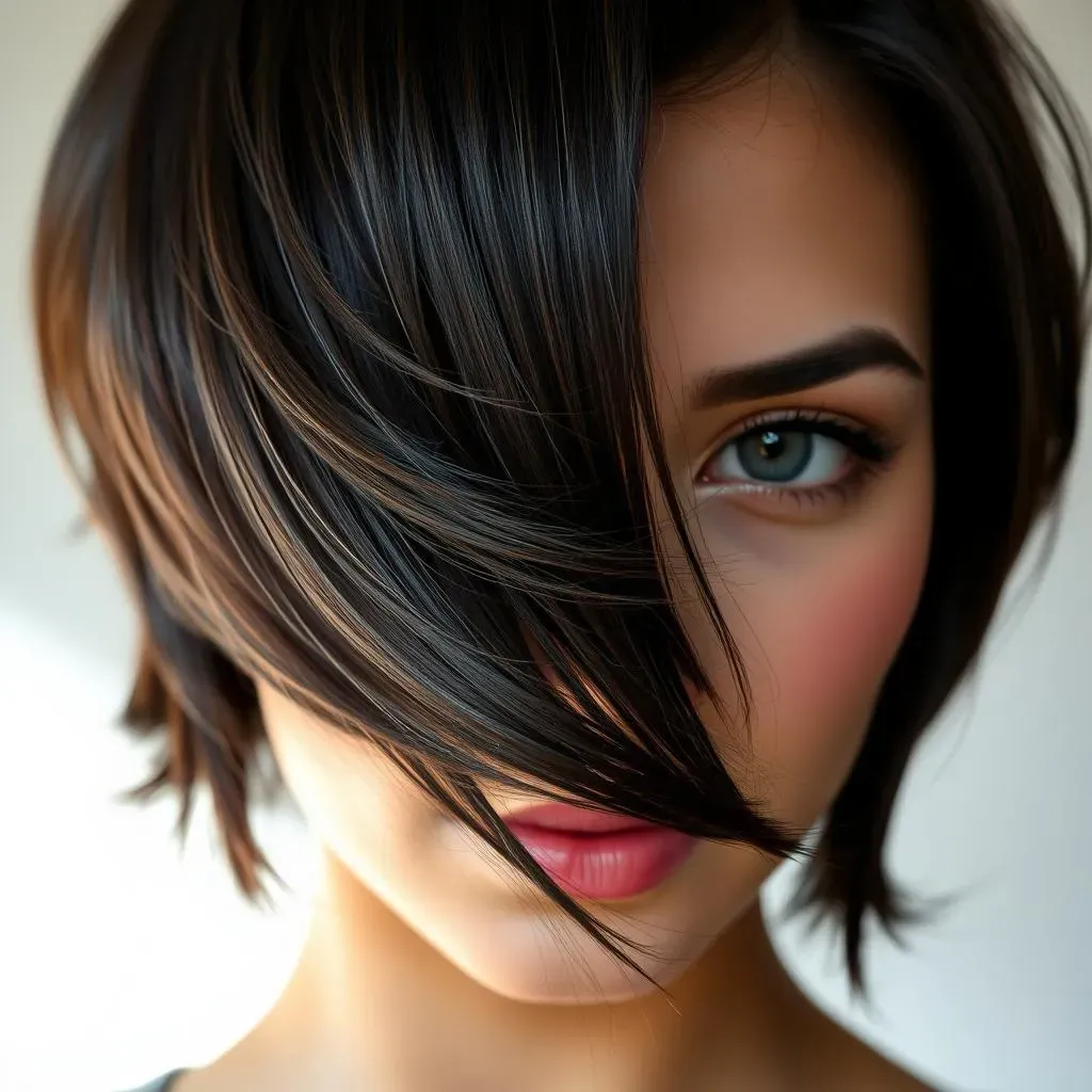 Adding Dimension to Your Dark Bob with Color