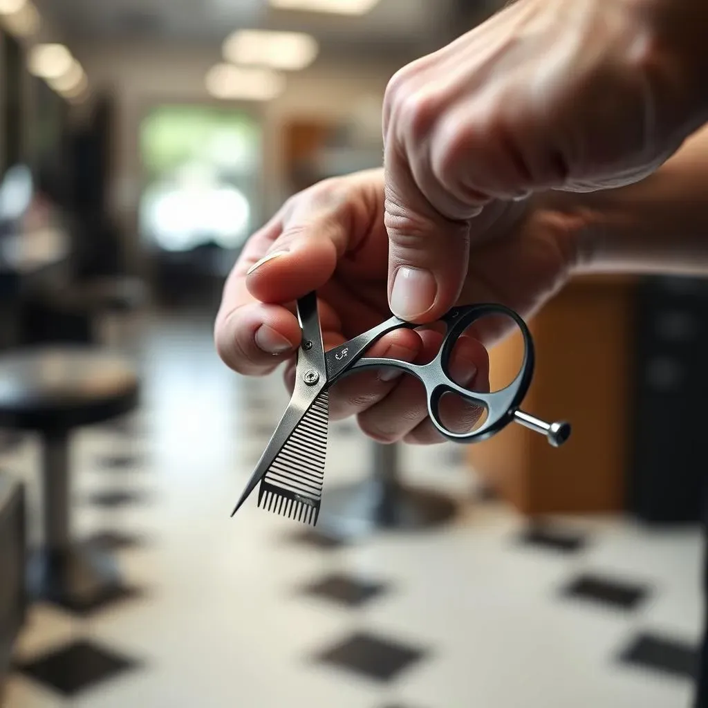 Advanced Techniques with Hair Cutting Scissors for Barbers