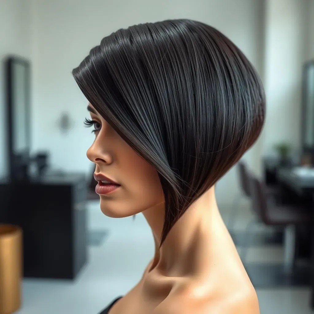 Angled G Bob Haircut: A Modern and Edgy Look