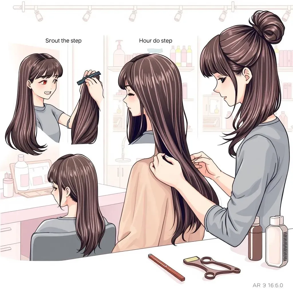 Applying Hair Extensions to Short Hair: StepbyStep