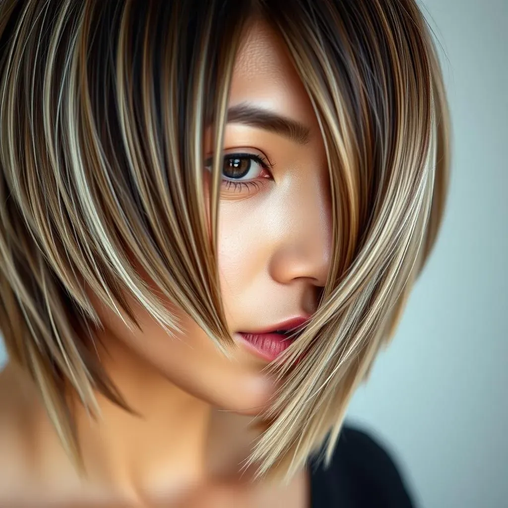 Asymmetrical and Layered Bobs: Creating Angles and Definition