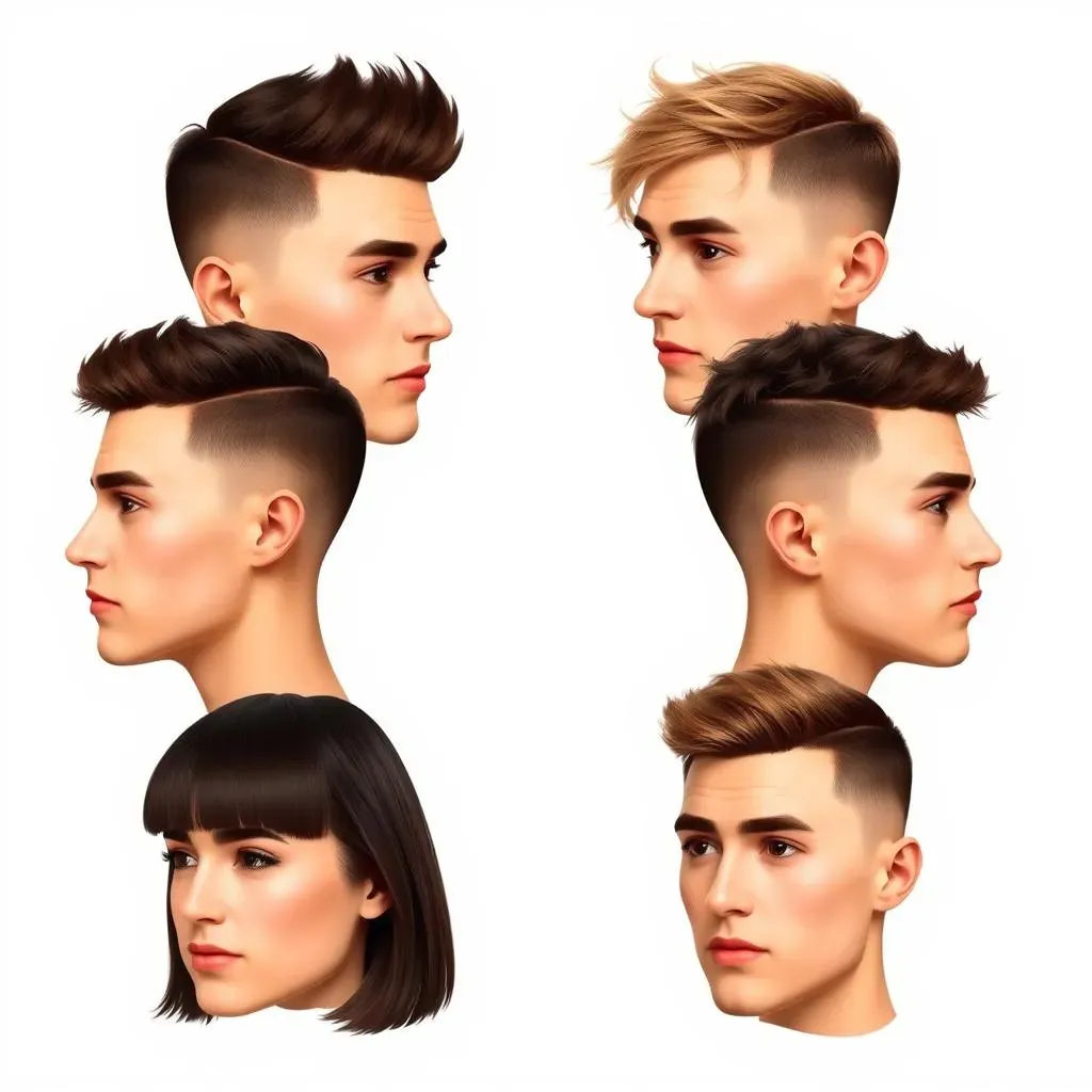Best Face Shapes for a Number 0 Haircut