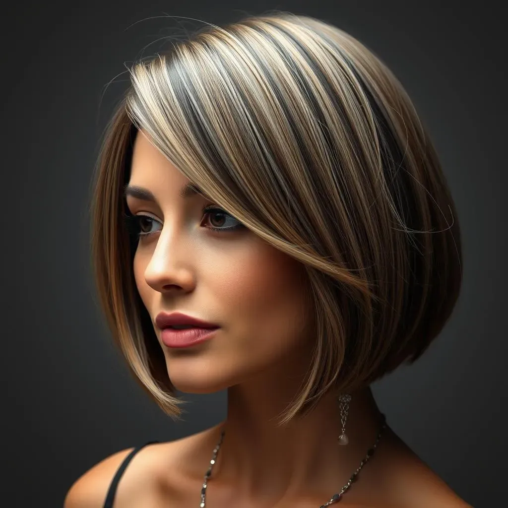 Beyond the Cut: Complementing Your Bob Haircut for Round Face with Color and Accessories