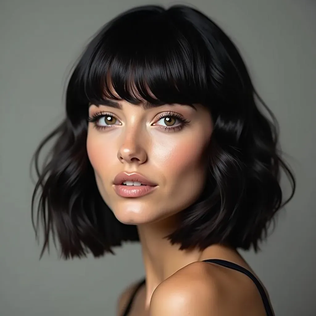 Sensational Black Hair Bob Cut with Highlights: Discover Yours