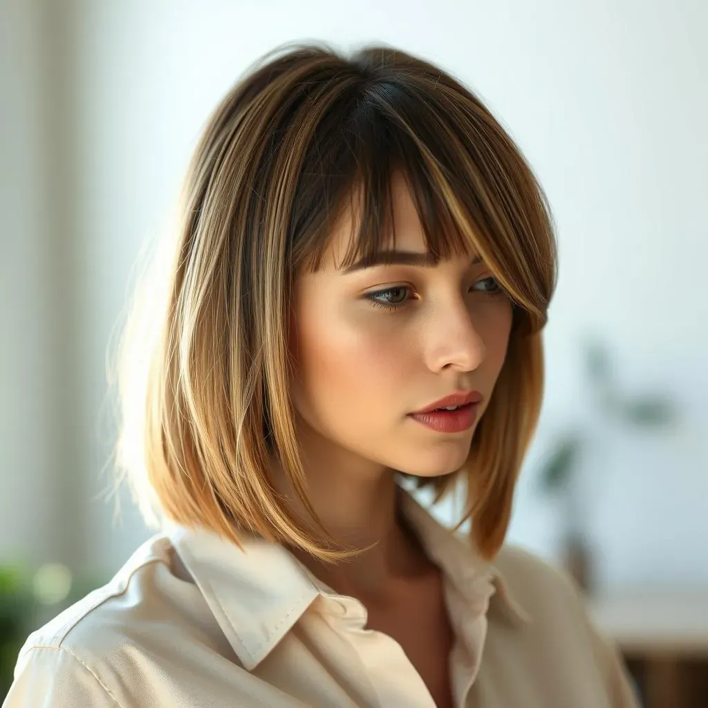 Blending Hair Extensions Seamlessly with a Bob Cut