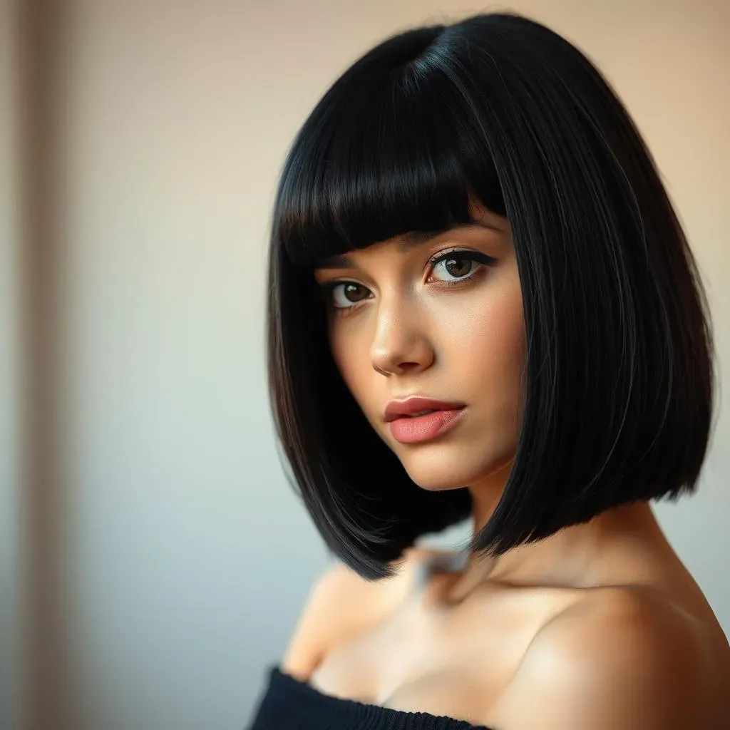 Absolute Guide to Blunt Cut Long Bob Black Hair