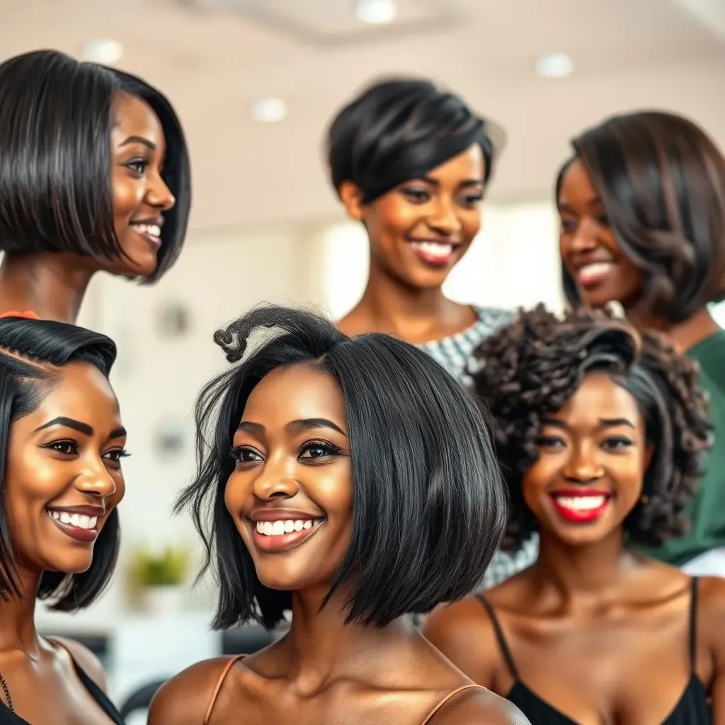 Absolute Bob Cut Hairstyles for Black Ladies With Natural Hair