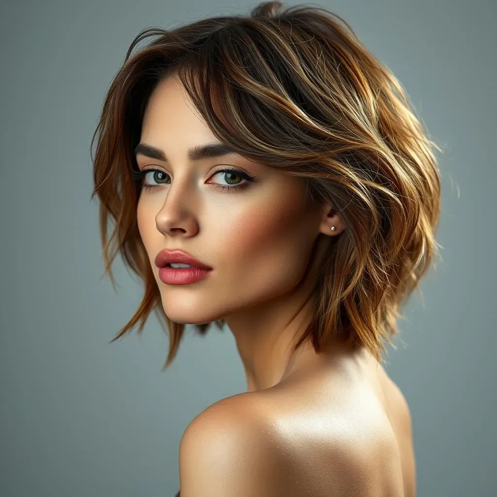 Bob Cut Wavy Hair: Inspiration for Angled, Shaggy, and Ombre Looks