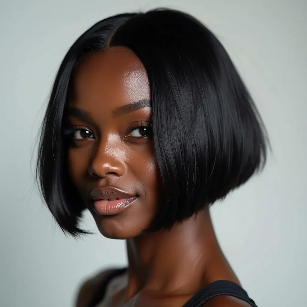 Sensational Bob Hair Cut Black Hair: 50 Styles to Discover