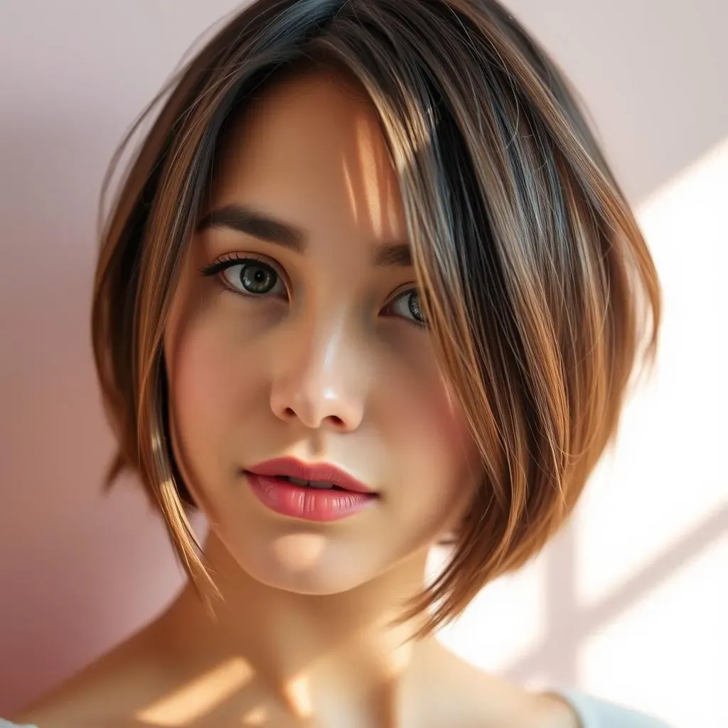 Sensational Bob Hair Cut with Curtain Bangs: Find Your Look!