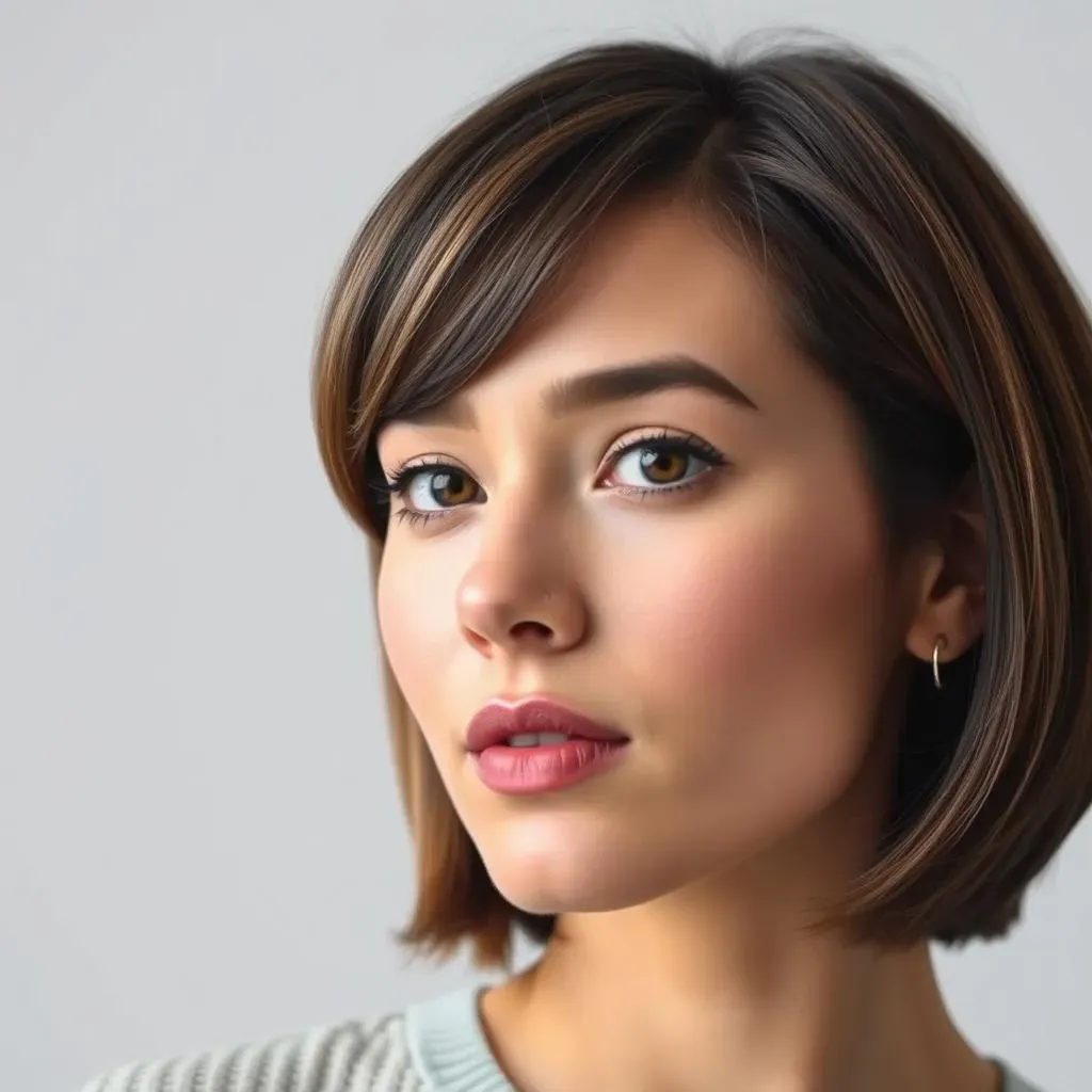 Ultimate Bob Haircut for Square Face Shape