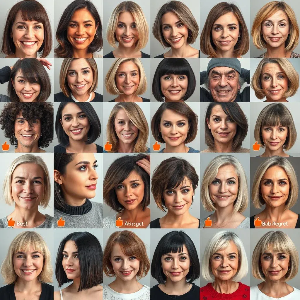 Bob Haircut Transformations: Real People, Real Results (and Regrets?) on Reddit