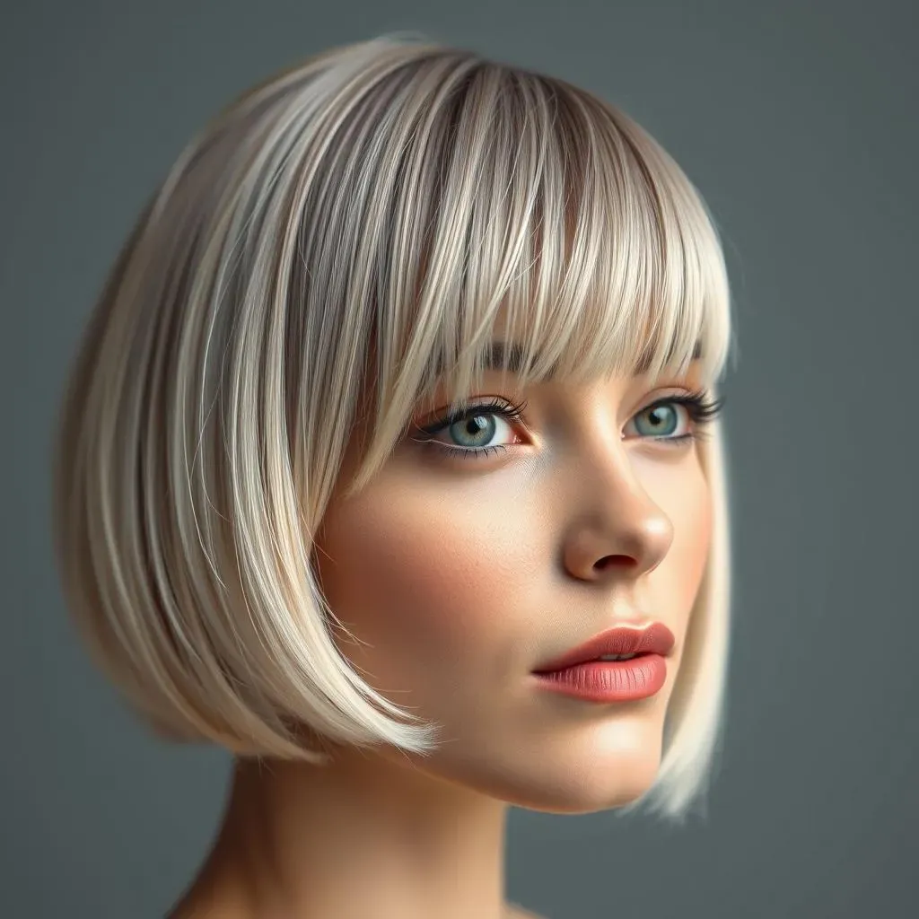 Ultimate Bob Haircut with Highlights