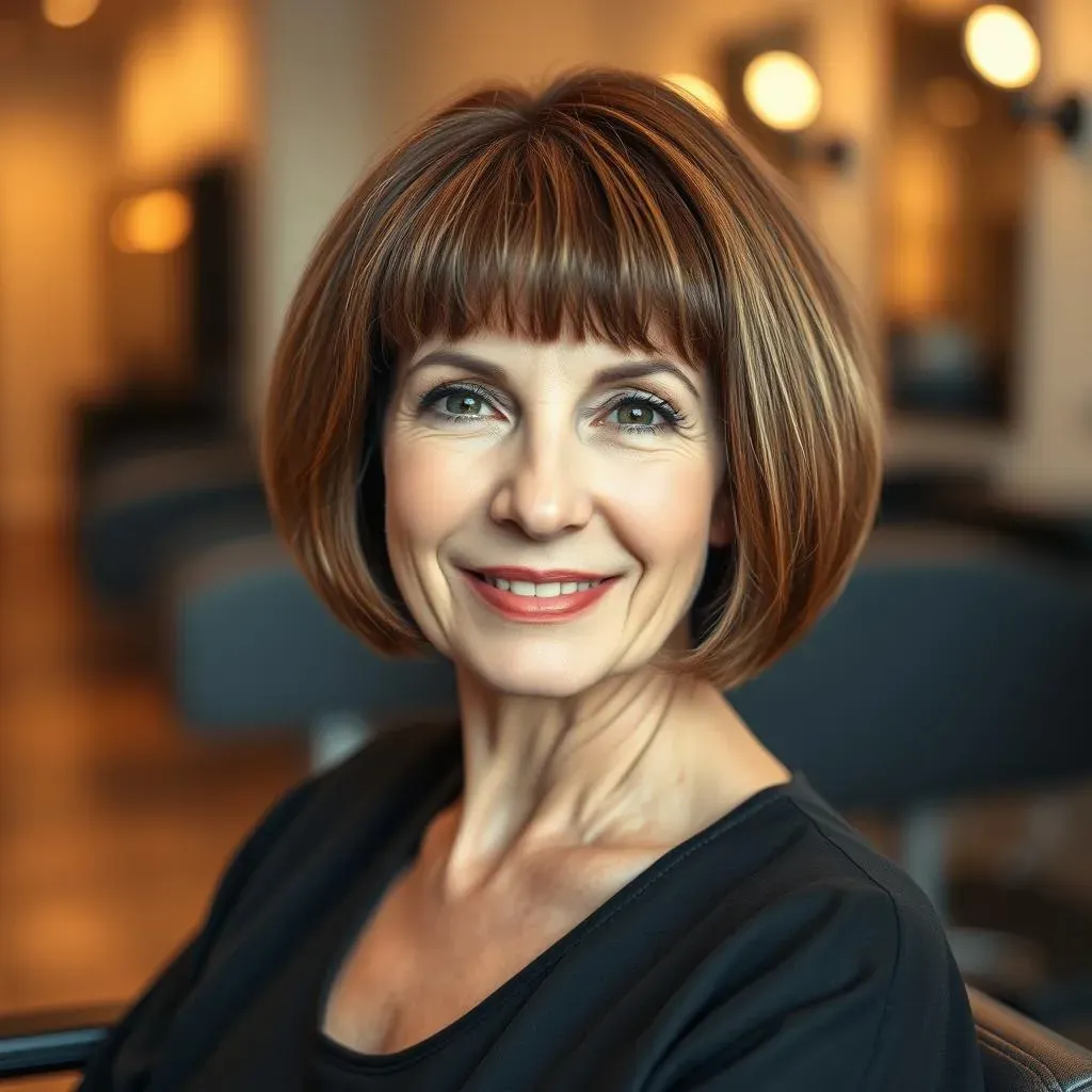 Bob Haircuts for Older Women: Maintaining Your New Look