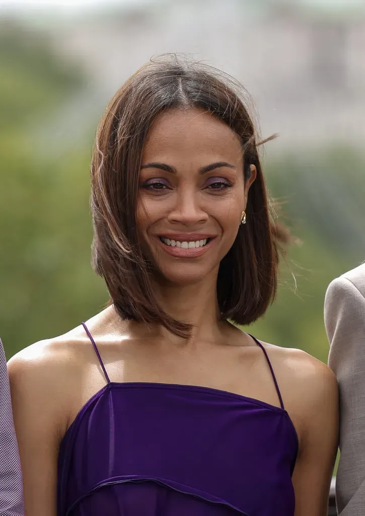Breaking Down the Iconic Zoe Saldana Bob Haircut Styles
