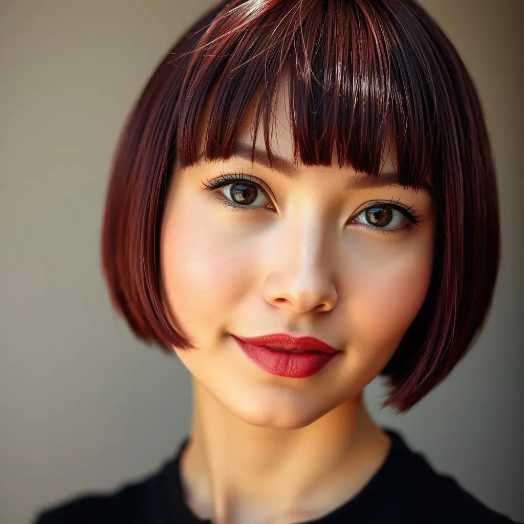 Sensational Burgundy Hair Bob Cut: The Ultimate Style Guide