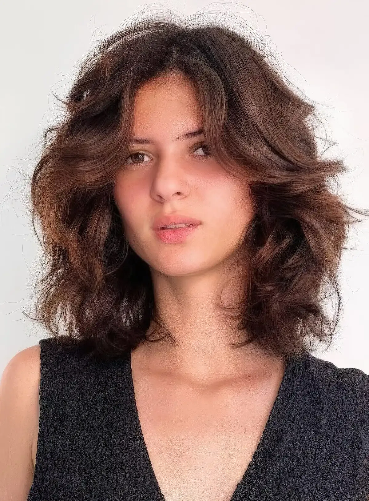 Amazing butterfly cut for medium length hair ideas