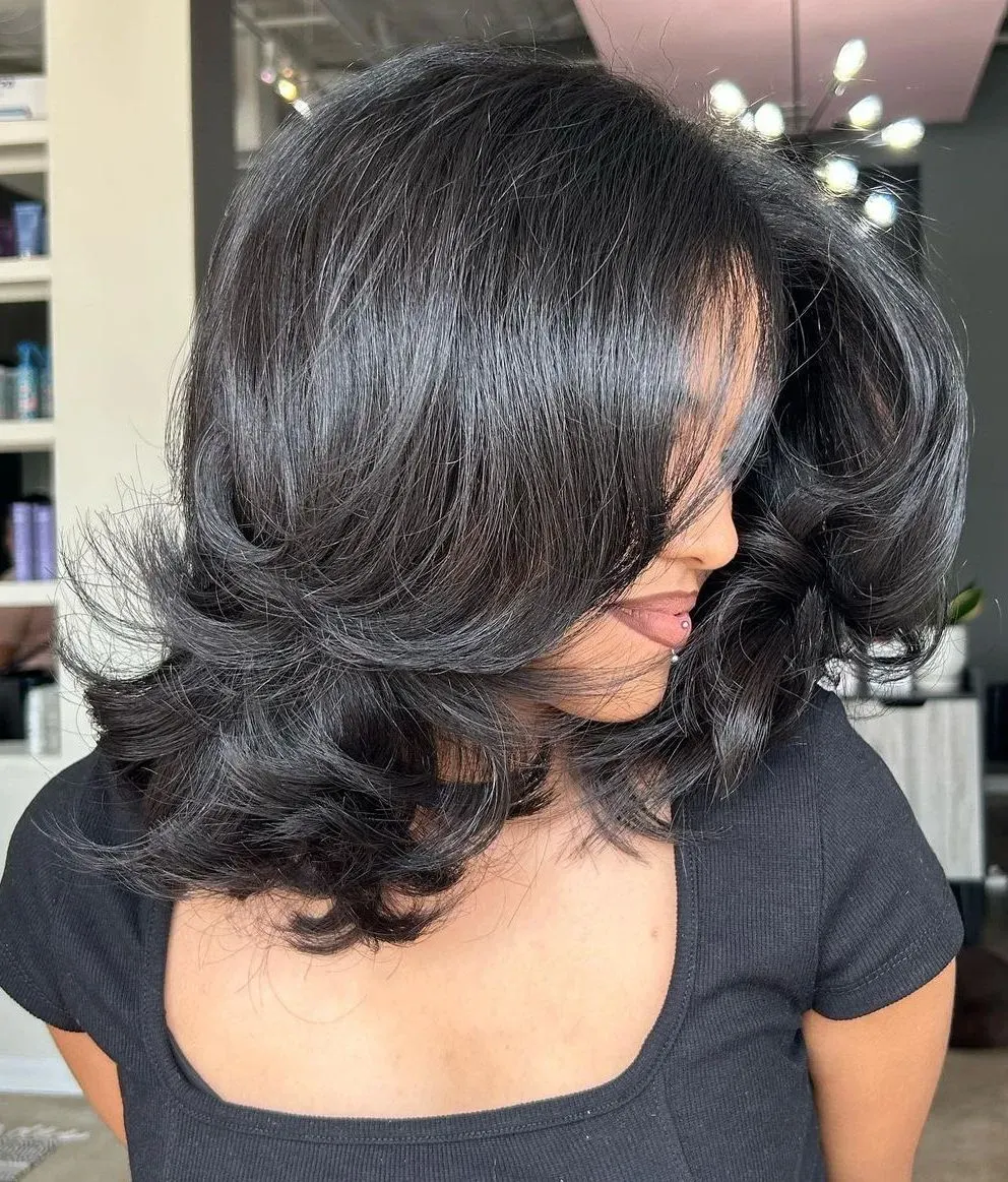 Elevate your style with butterfly cut hair short hair