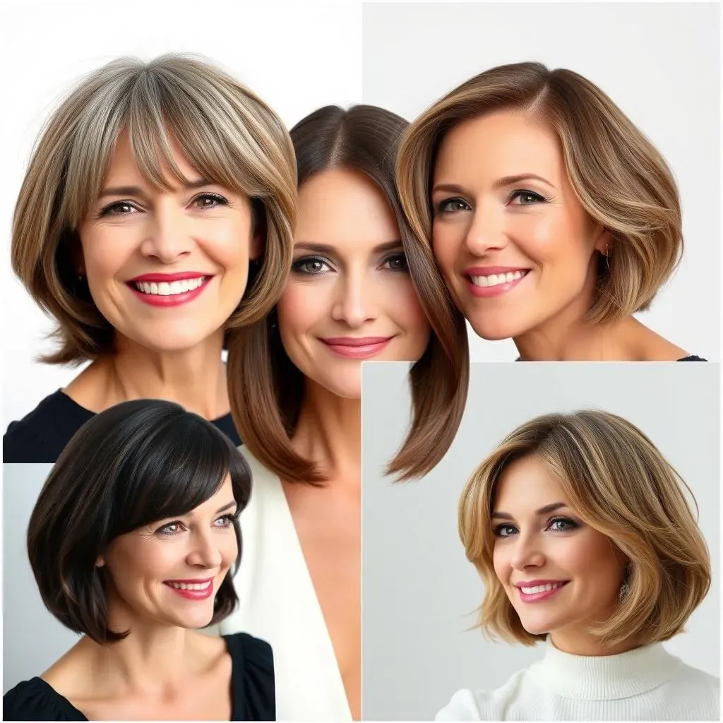 Celebrity Inspiration: Bob Hair Cut Looks for Women Over 50