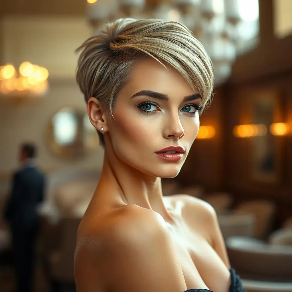 Chic Pixie Cuts for Formal Events