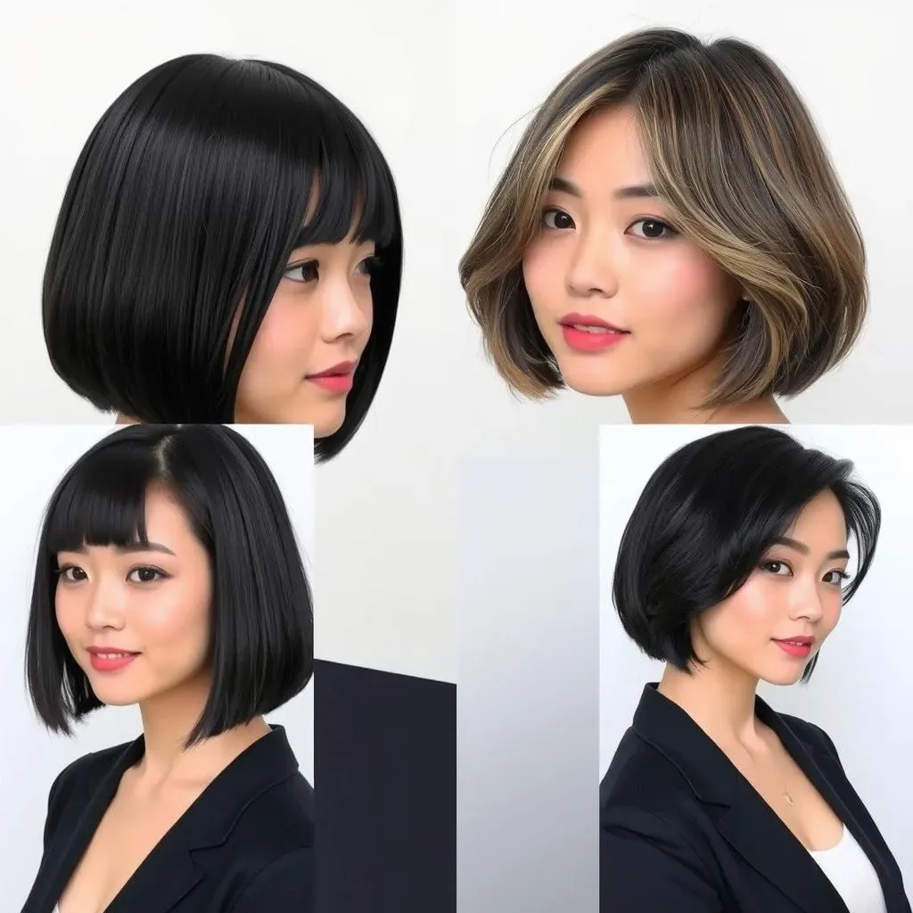Chinese Bob Hair Cut Variations: From Sleek to Sassy