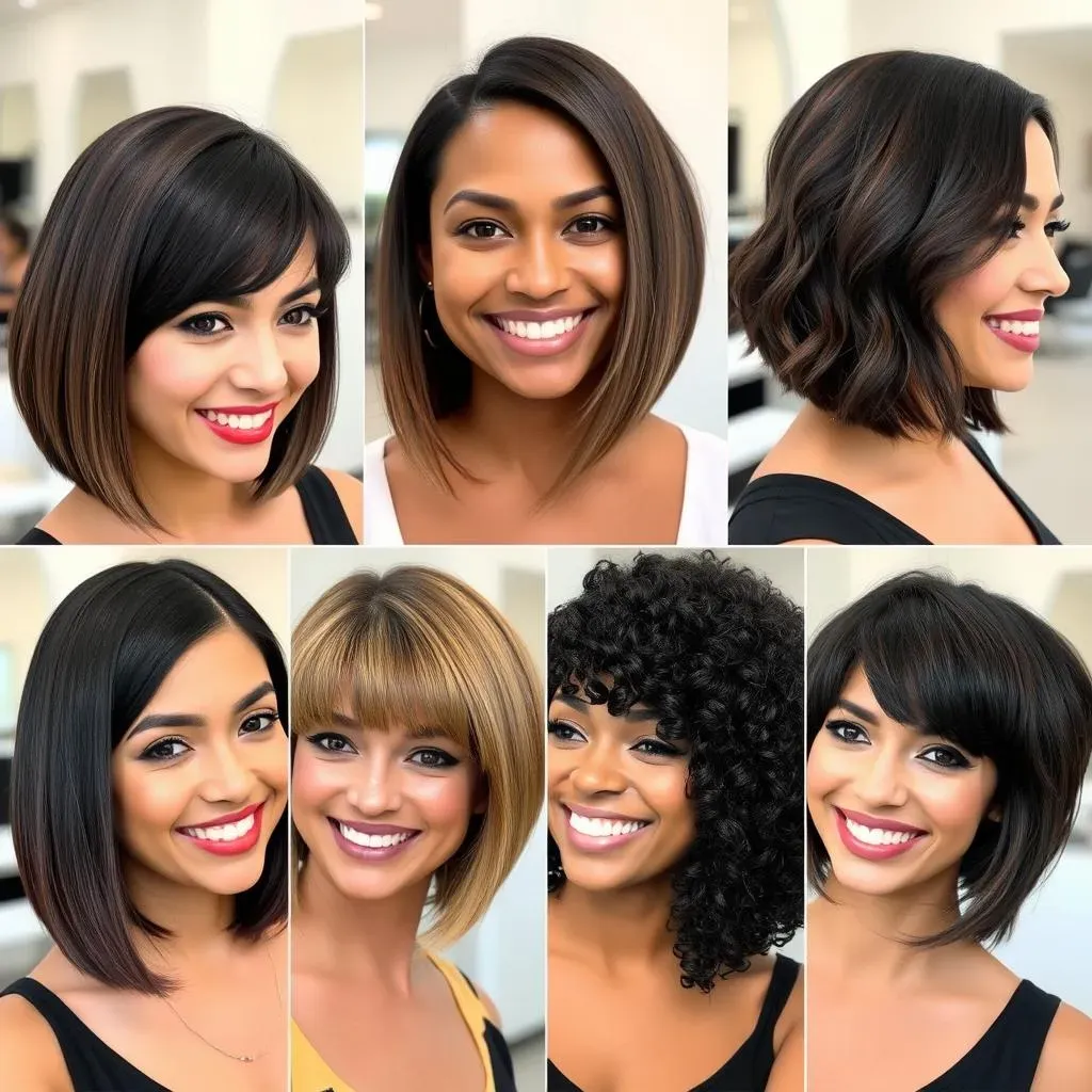 Choosing the Right Bob Cut for Your Face Shape and Thick Hair Type