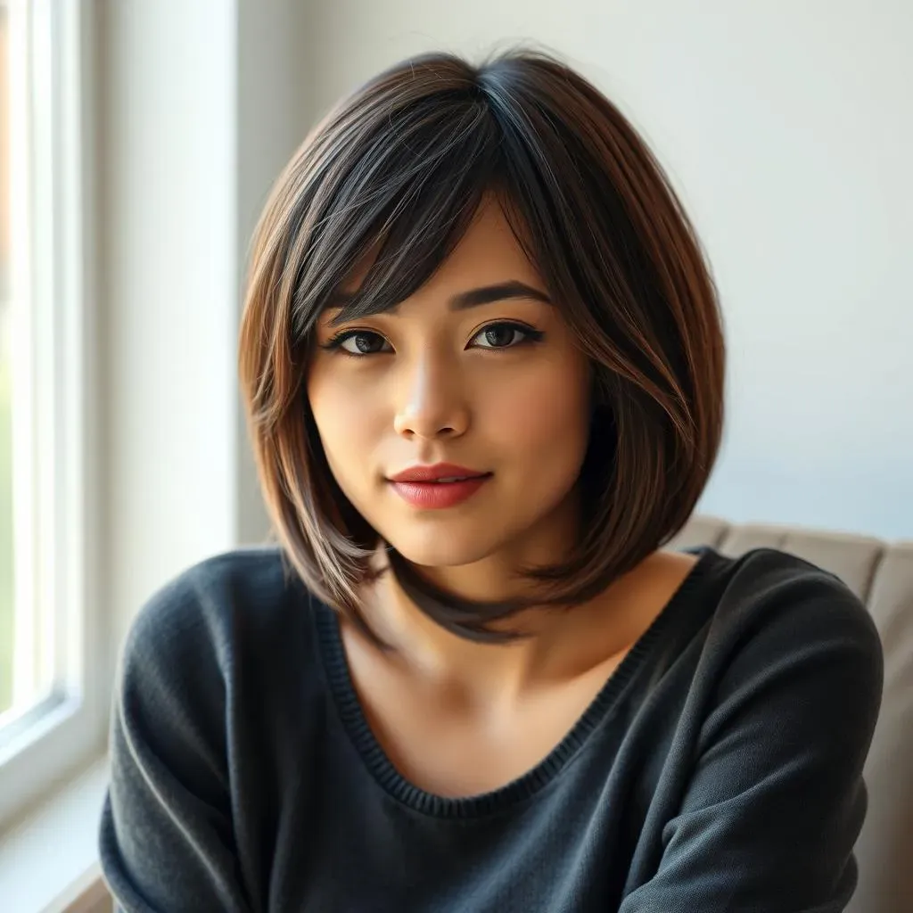 Choosing the Right Bob Cut for Your Face Shape and Thick Hair