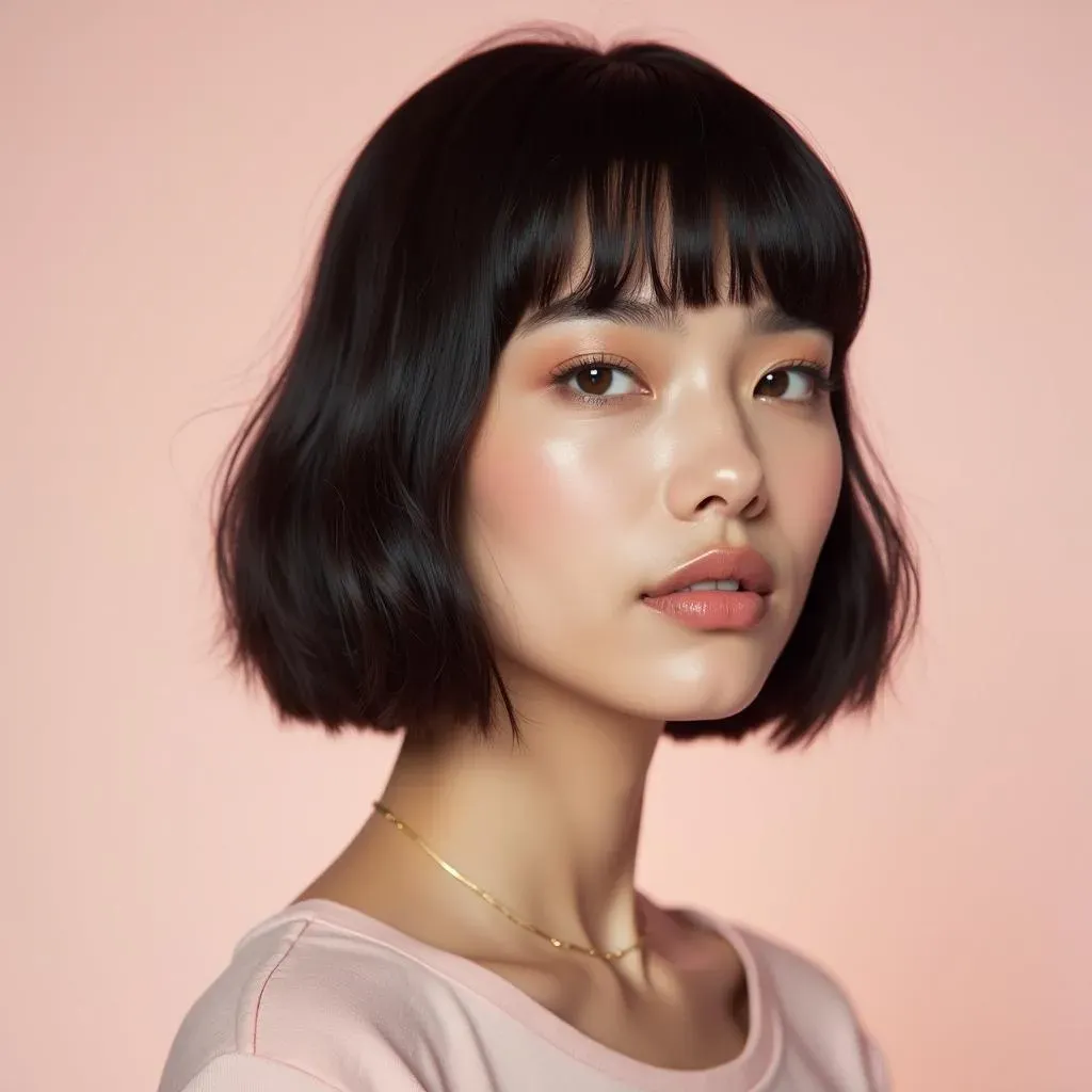 Choosing the Right Bob Haircut with Bangs for Your Face Shape