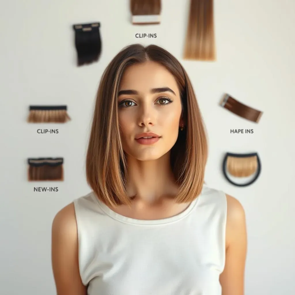 Choosing the Right Hair Extensions for Your Bob Cut