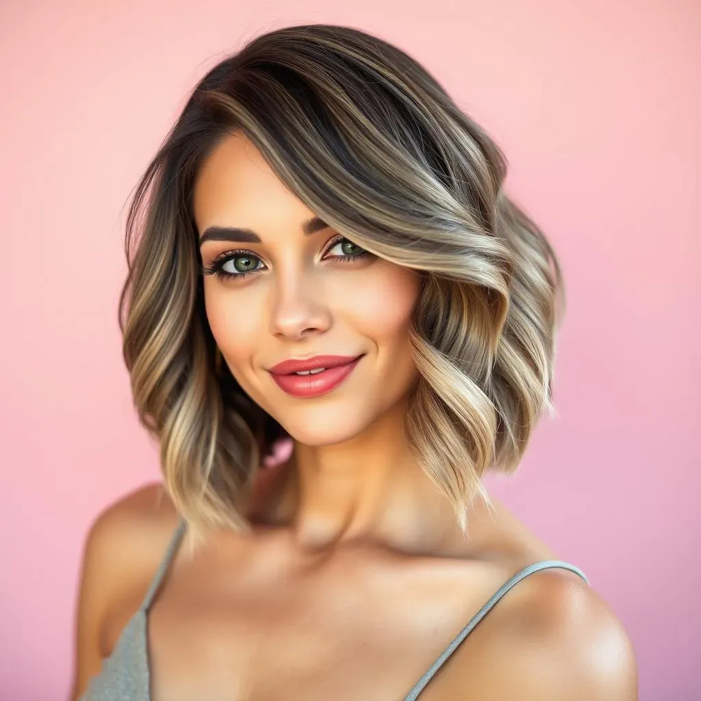 Color and Texture Magic: Enhancing Wavy Bob Cuts