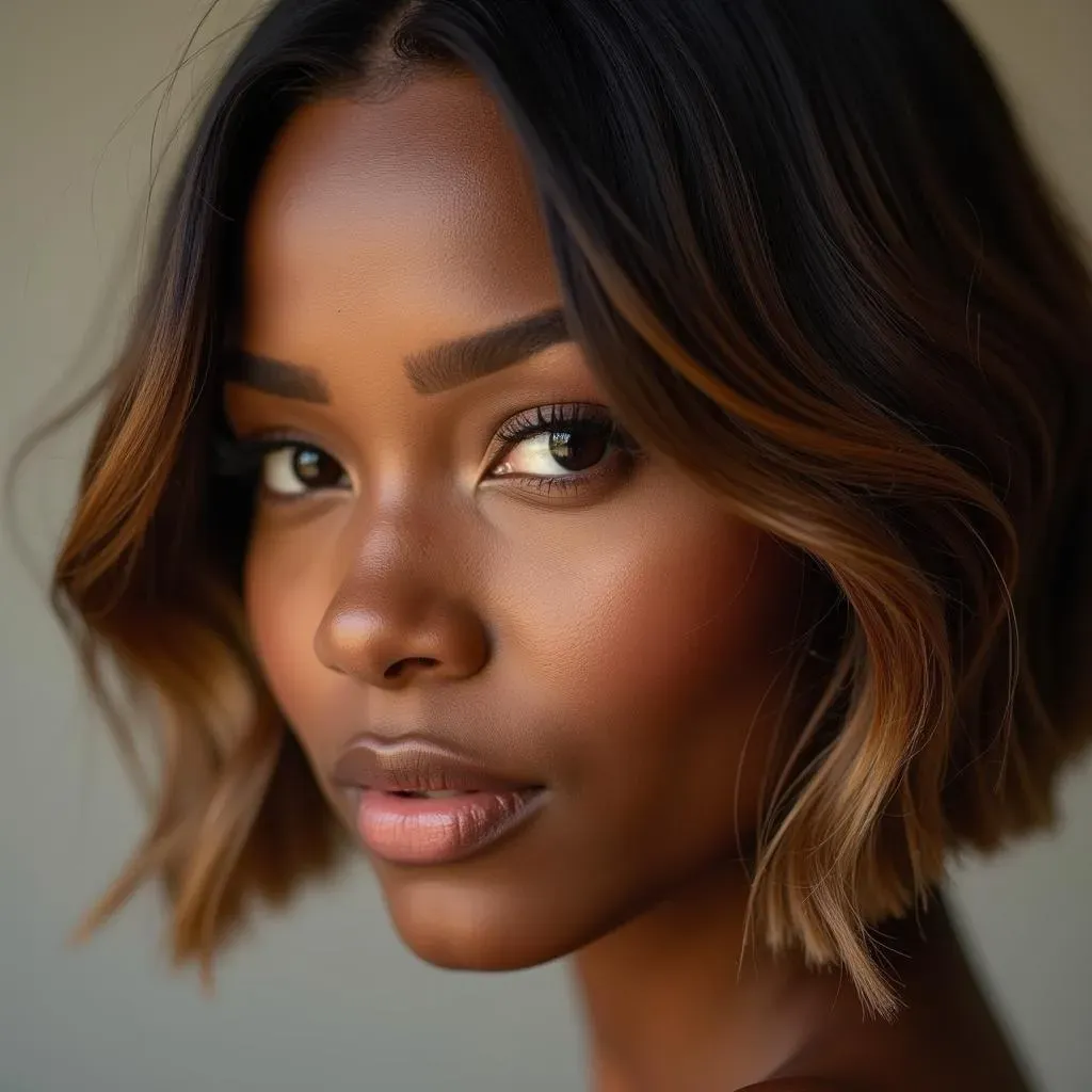 Color & Highlights: Enhancing Cute Bobs with Dimension
