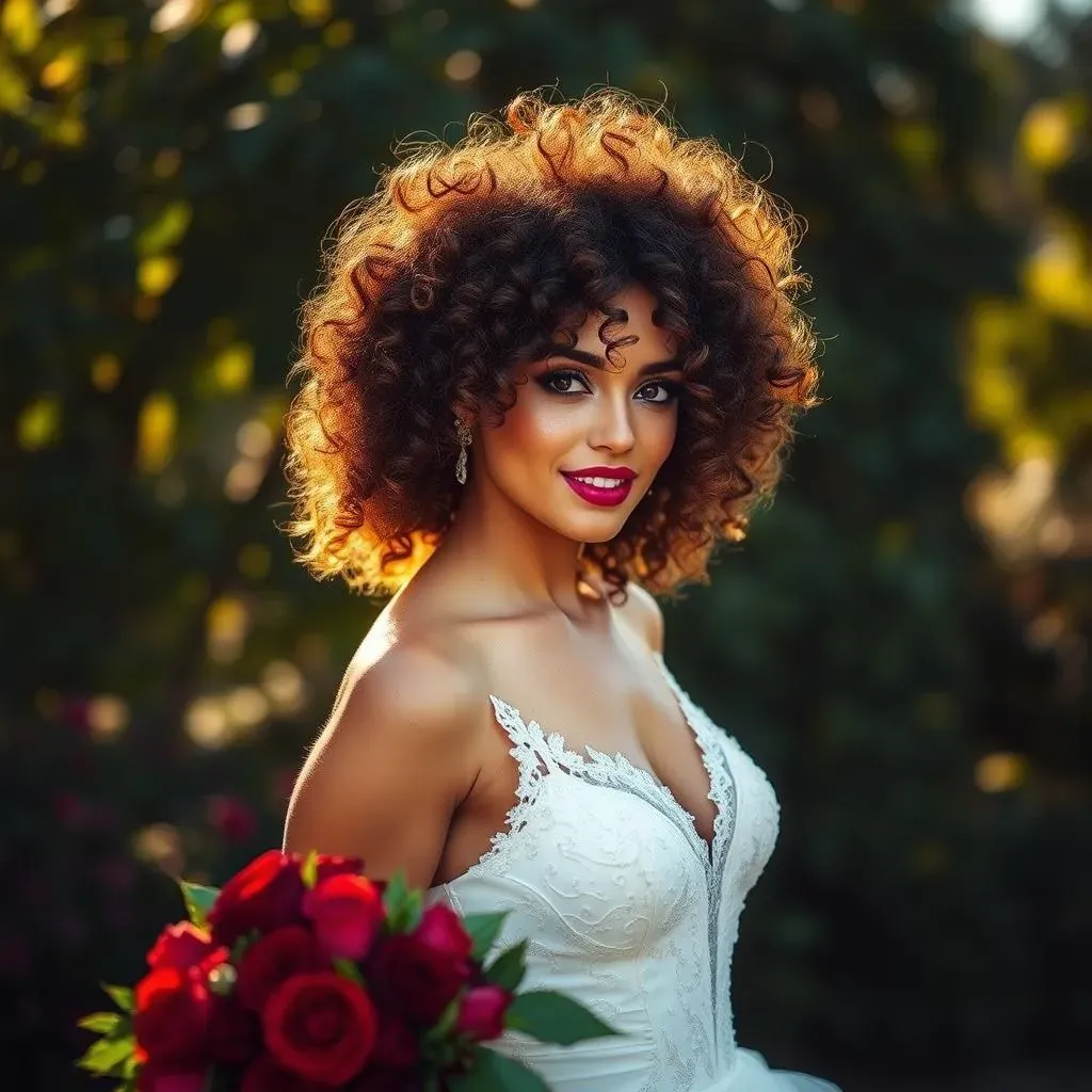 Ultimate Curly Hair Cut for Weddings