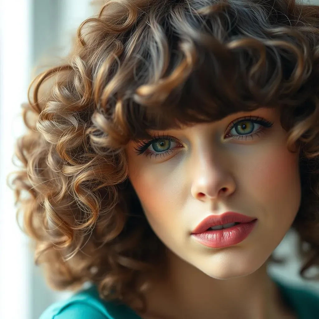 Ultimate Curly Hair Cut with Bangs