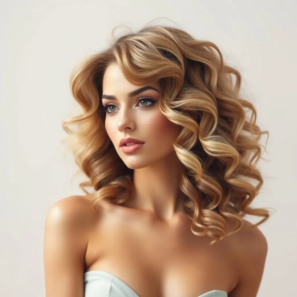 Ultimate Curly Hair Cut with Highlights