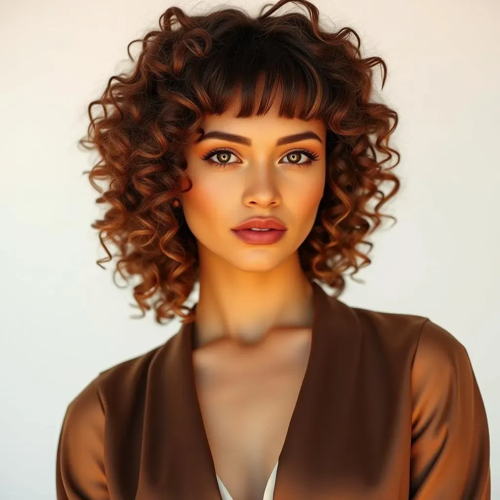 Curly Hair Cuts with Bangs: Inspiration and Ideas