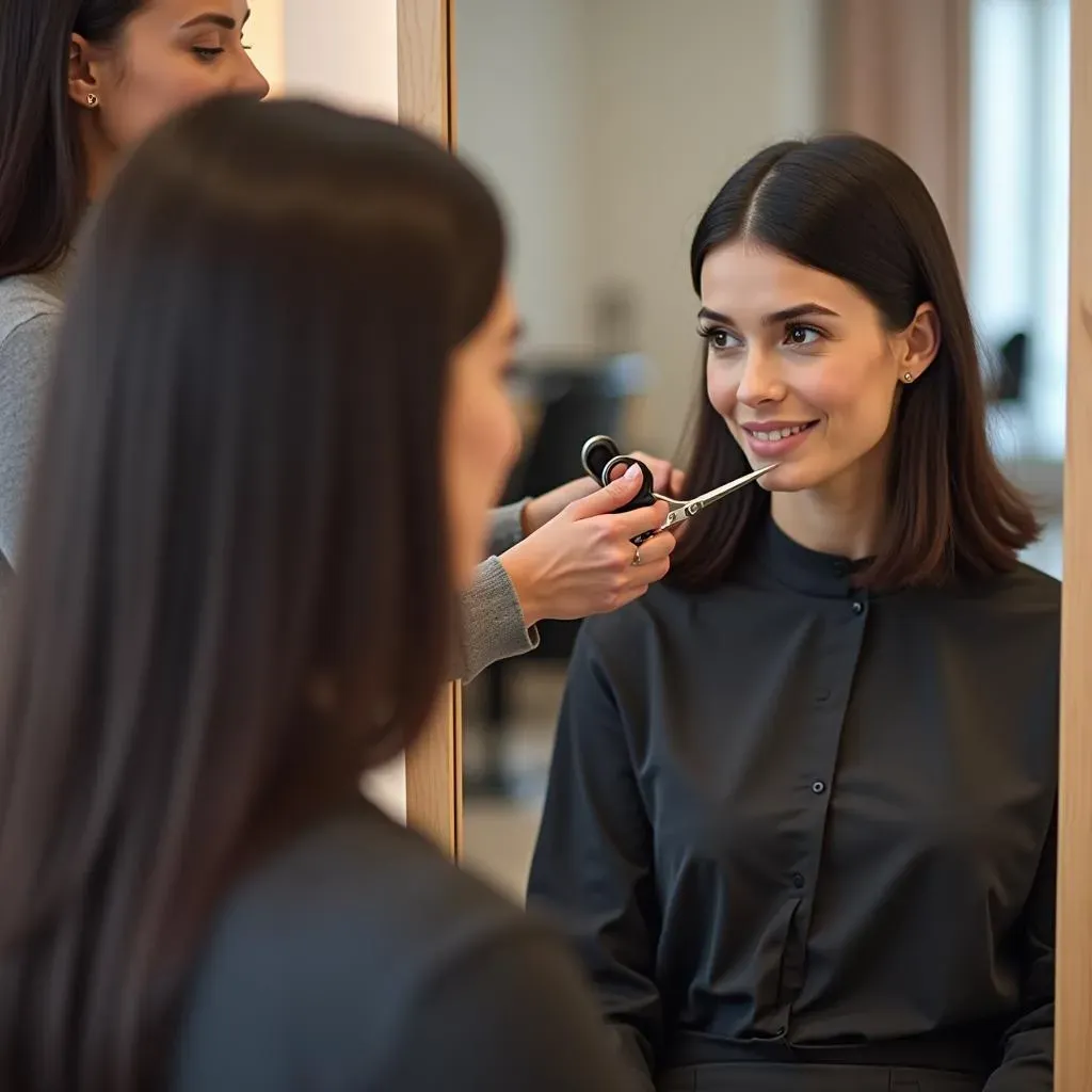 Cutting the Sides and Shaping Your Bob