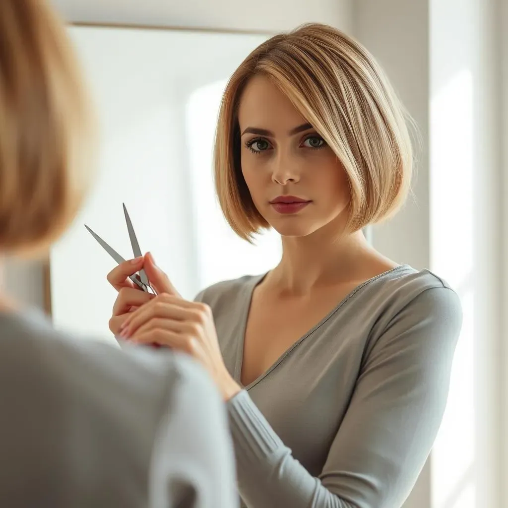 Cutting Your Short Bob Hair at Home