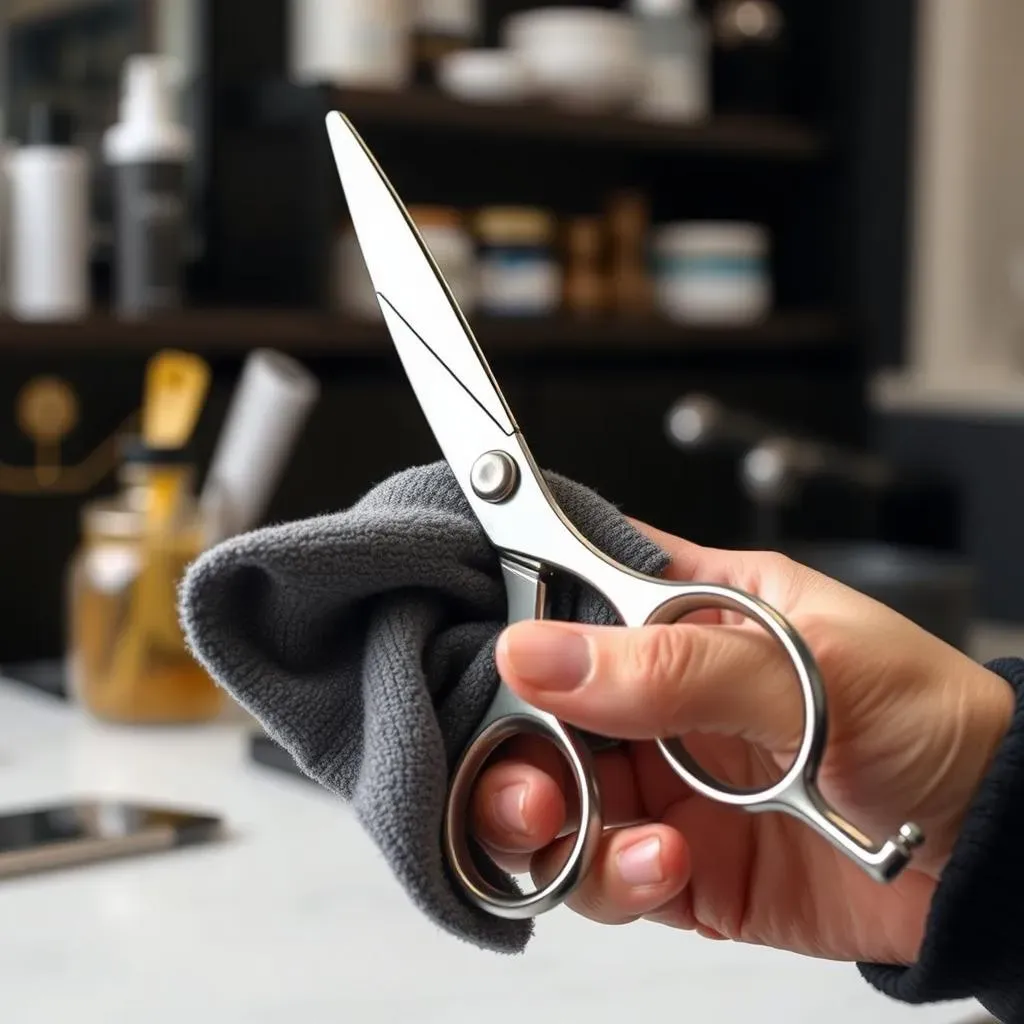 Daily Cleaning of Your Hair Cutting Scissors