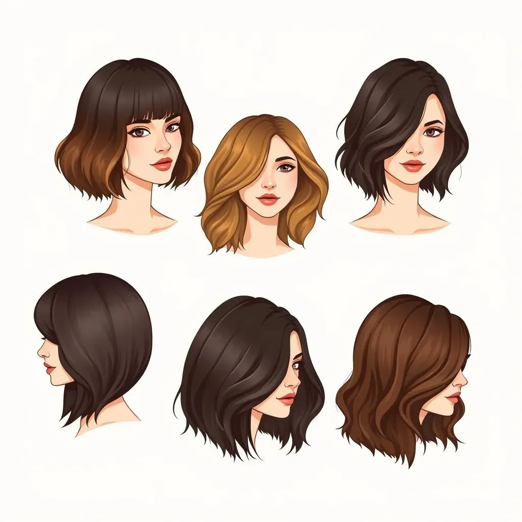 Different Bob Styles for Wavy Hair: A Visual Guide