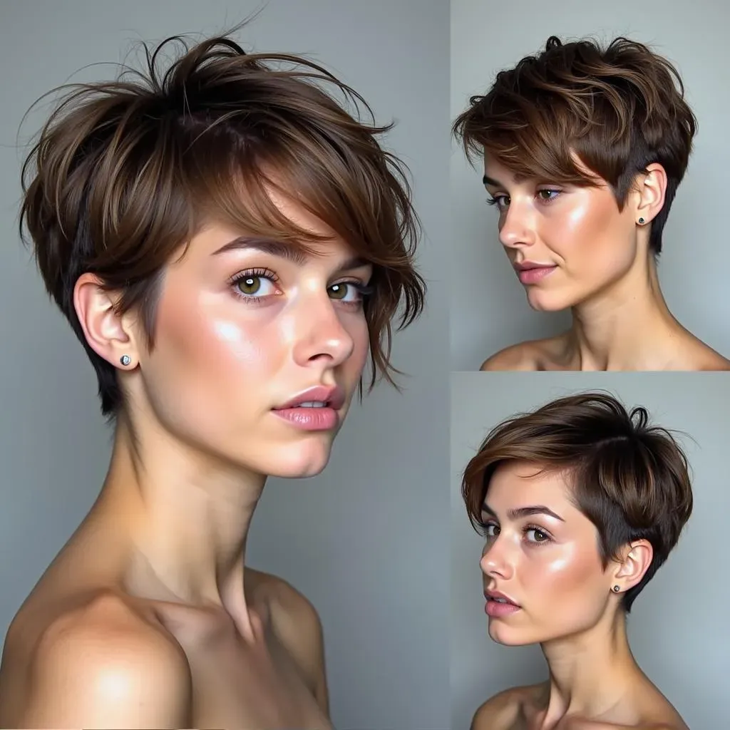 Different Layered Pixie Styles for Every Face Shape