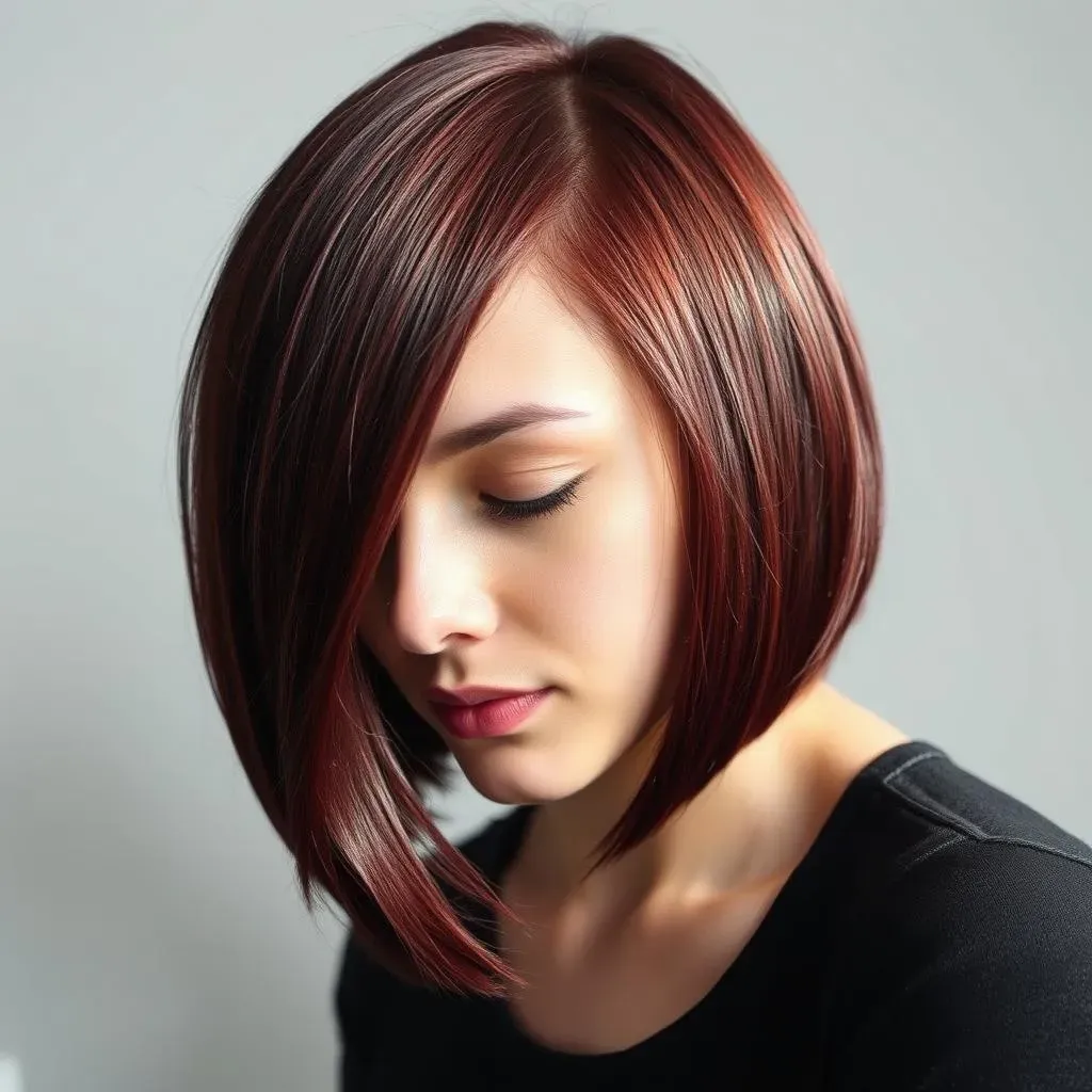 DIY Burgundy Hair Bob Cut: Tips and Tricks for Home Coloring