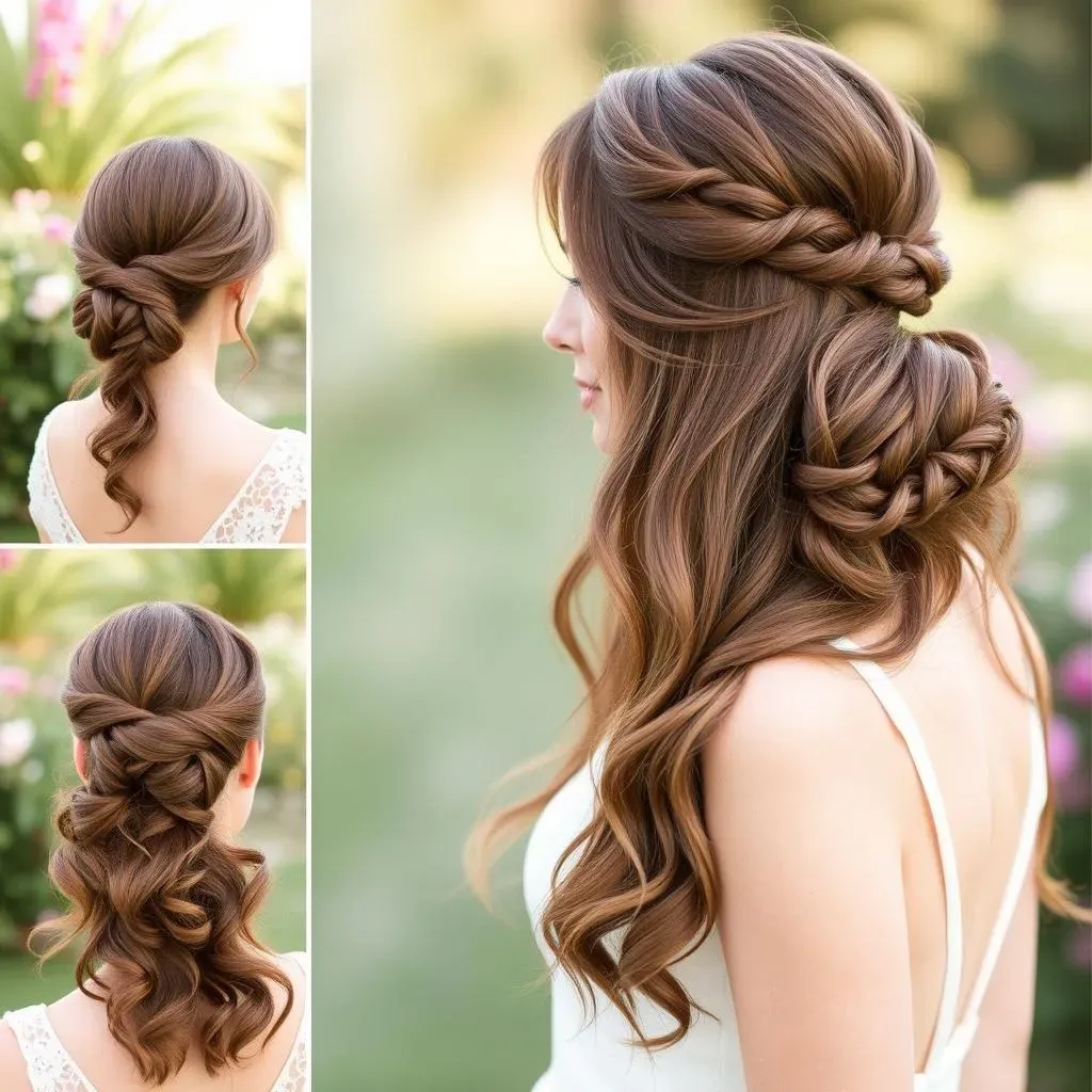 DIY Long Hair Wedding Haircuts: Easy Styles You Can Do Yourself