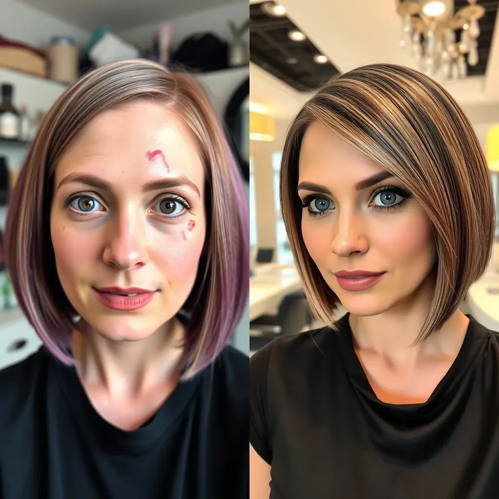 DIY vs. Salon: Coloring Your Bob Cut at Home
