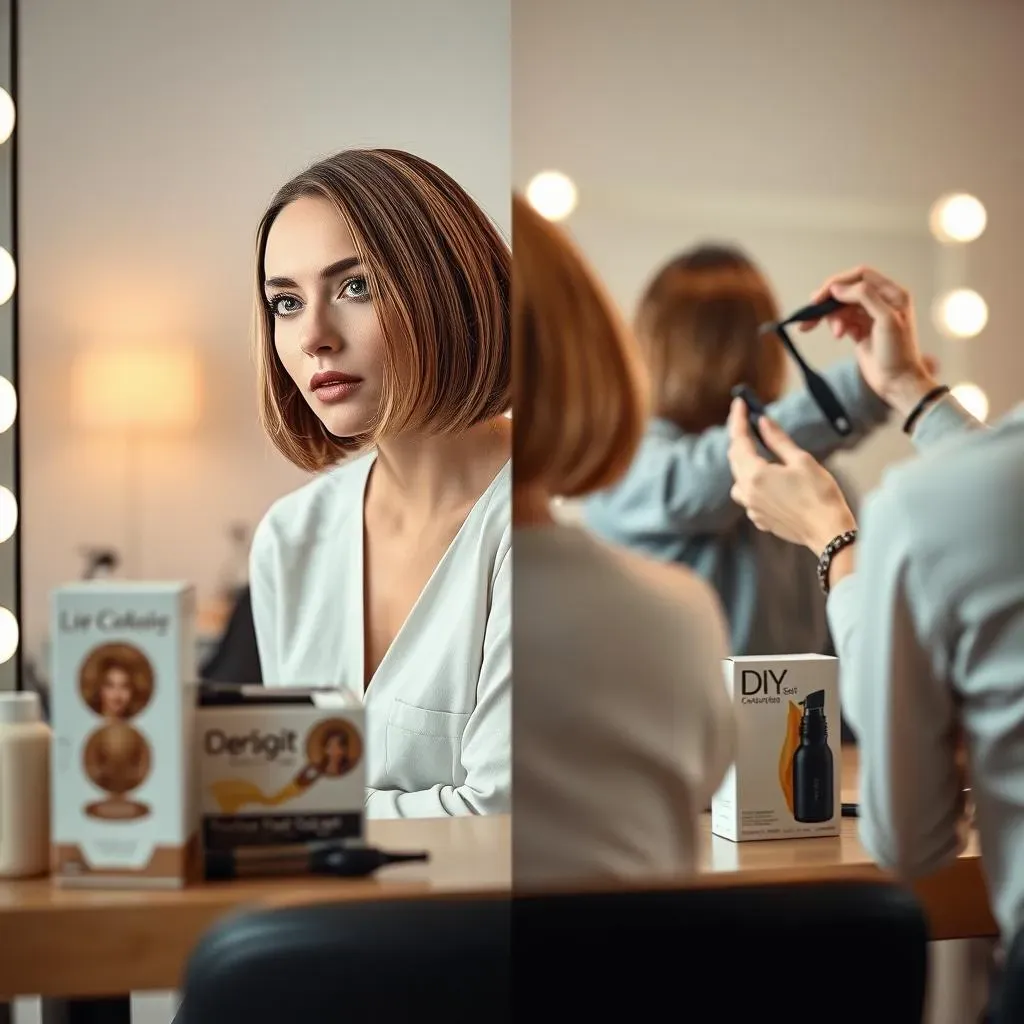 DIY vs. Salon: Coloring Your Bob Hair Cut at Home