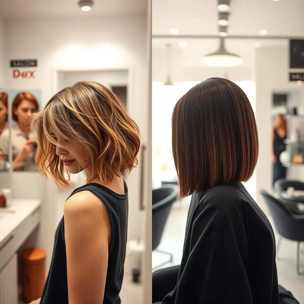 DIY vs. Salon: Cutting a Bob Hair Cut Back