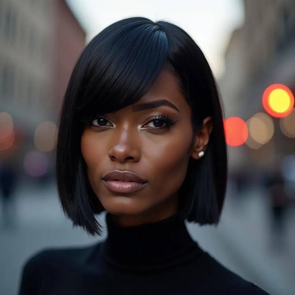 Edgy and Modern: Angled and Asymmetrical Cute Bob Haircuts
