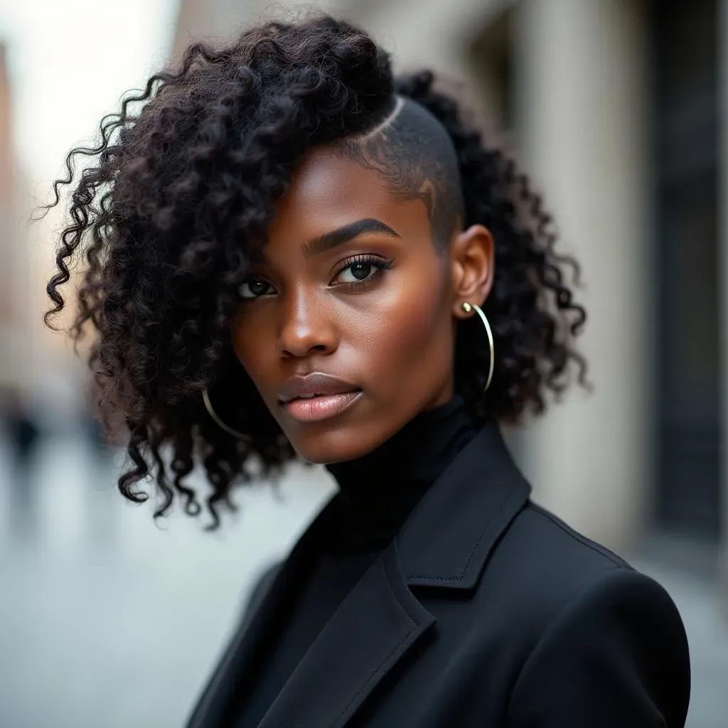 Edgy & Asymmetrical: Unique Bob Cuts for Black Women