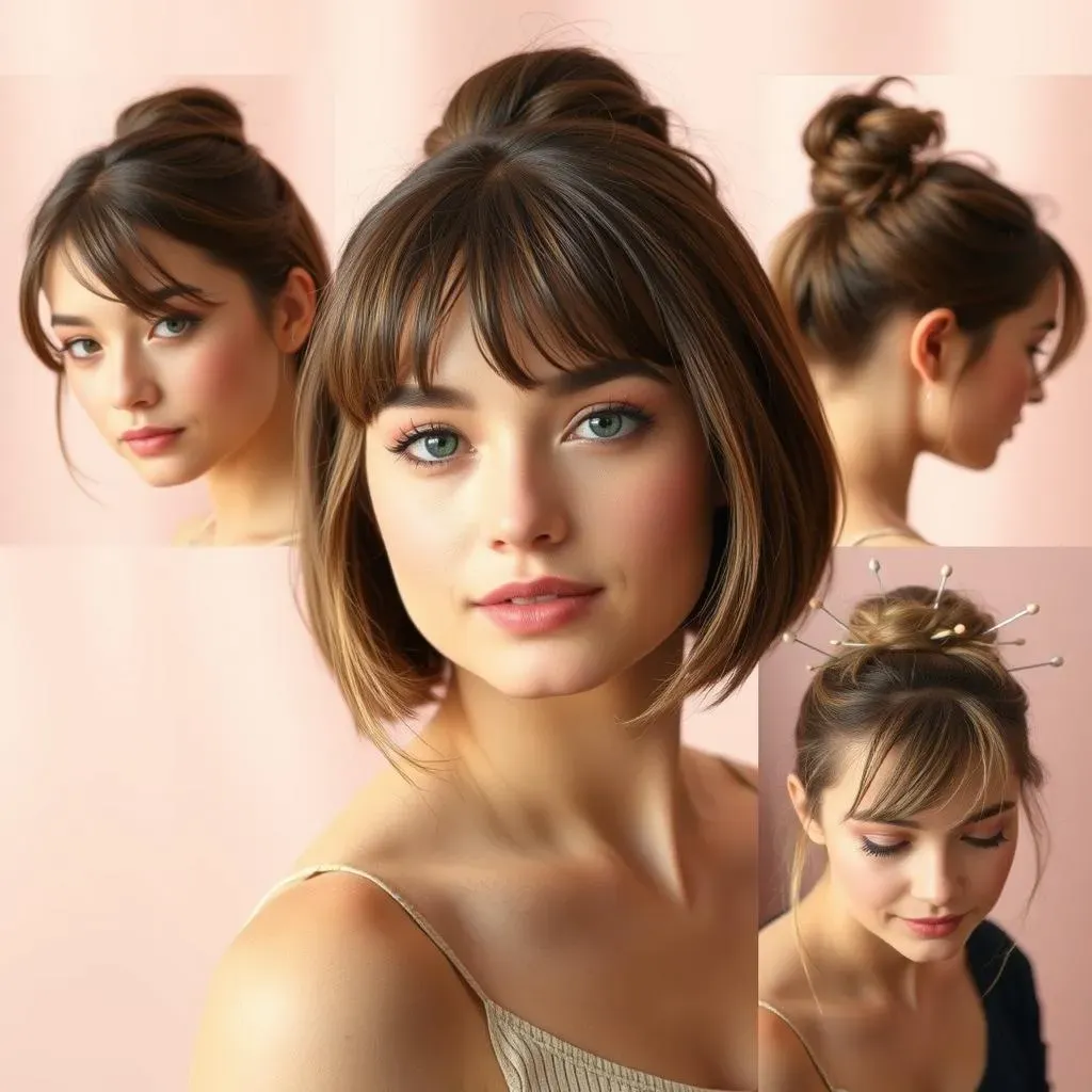 Effortless Everyday Bob Haircut Updo Styles