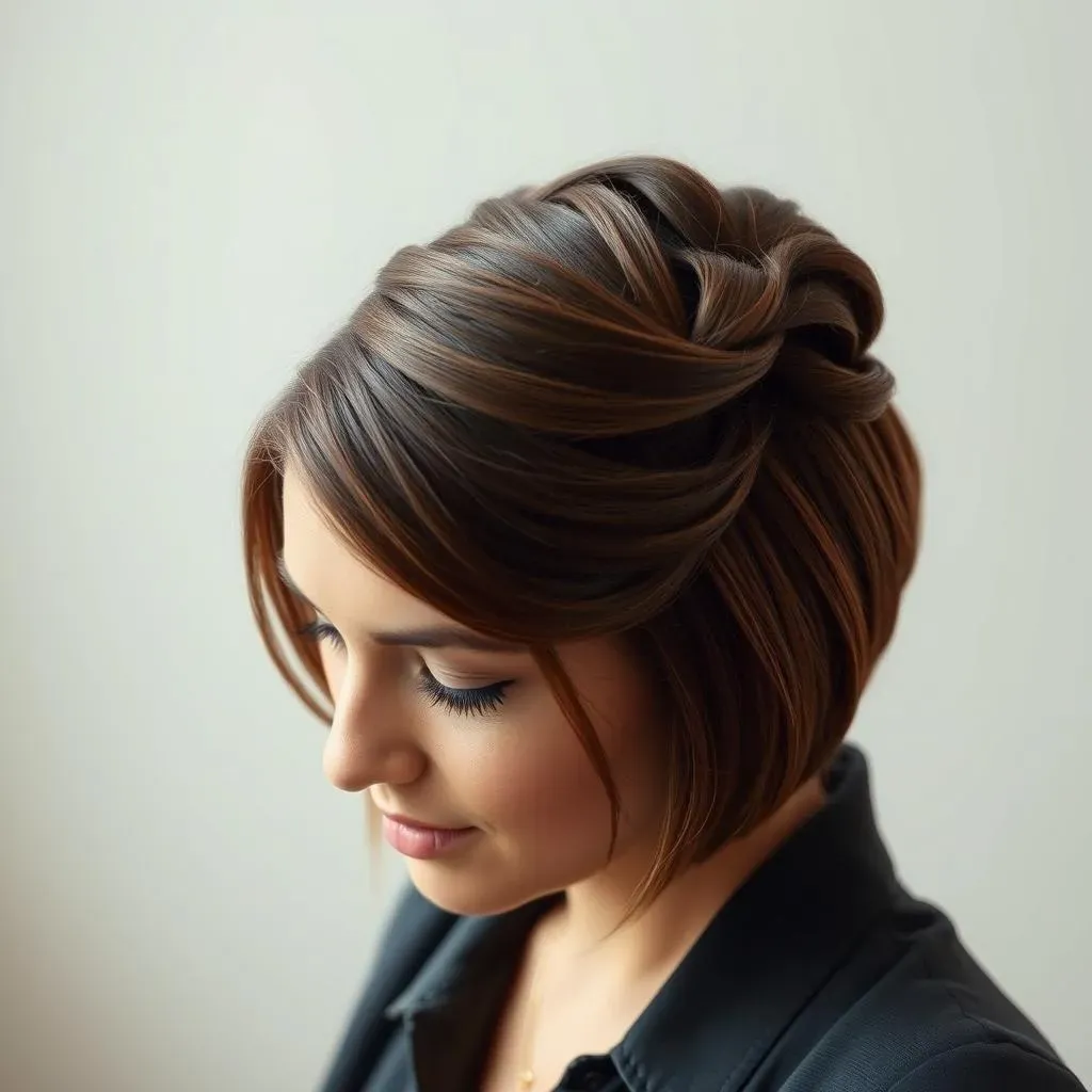 Effortless Everyday Bob Haircut Updo Styles
