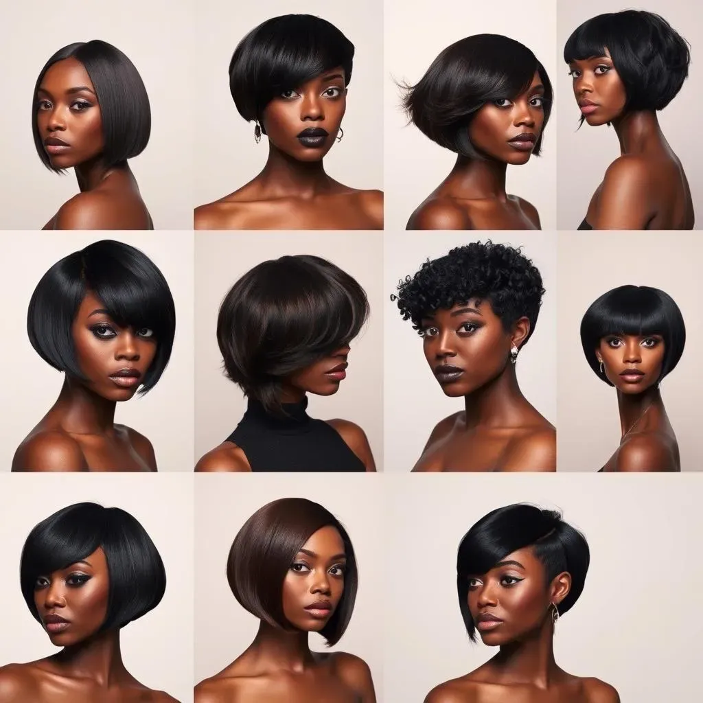 Exploring Different Bob Styles for Black Women